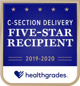 C-Section Delivery Five-Star Award graphic
