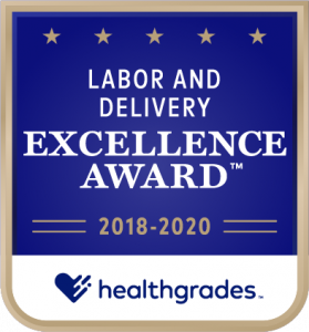 Labor and Delivery Excellence Award graphic