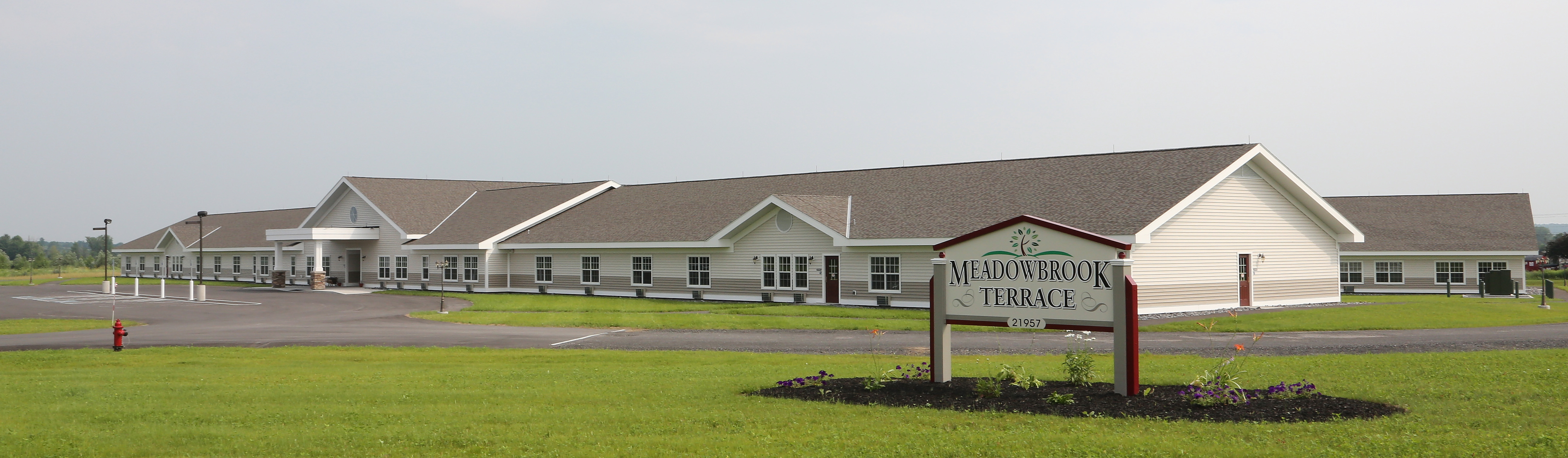 Outside View of Meadowbrook Terrace Assisted Living Facility